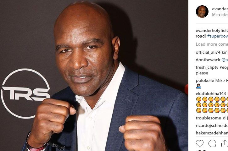 Evander Holyfield elege melhor peso-pesado do boxe atual