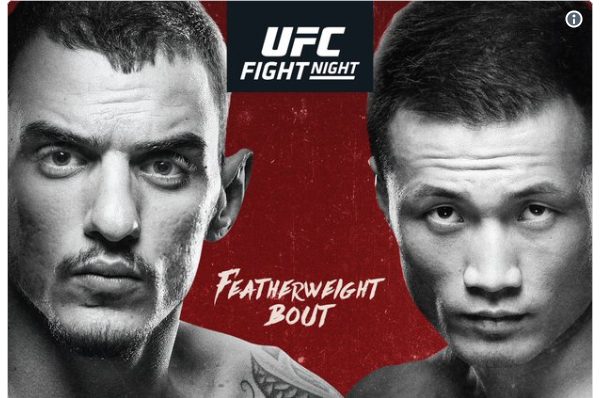 Ultimate divulga pôster do UFC Greenville com Renato ‘Moicano’ e ‘Zumbi Coreano’