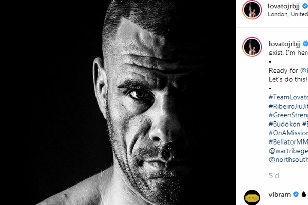 Bellator mantém título de Lovato Jr e dá tempo para atleta analisar estado de saúde