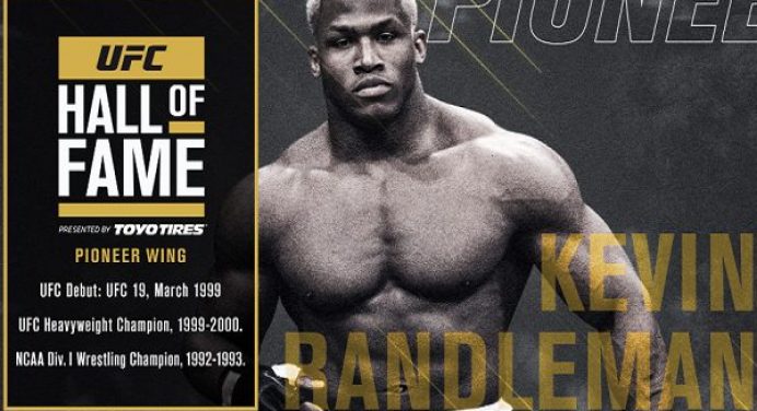 UFC anuncia inclusão de Kevin Randleman, ex-campeão do peso-pesado, no Hall da Fama