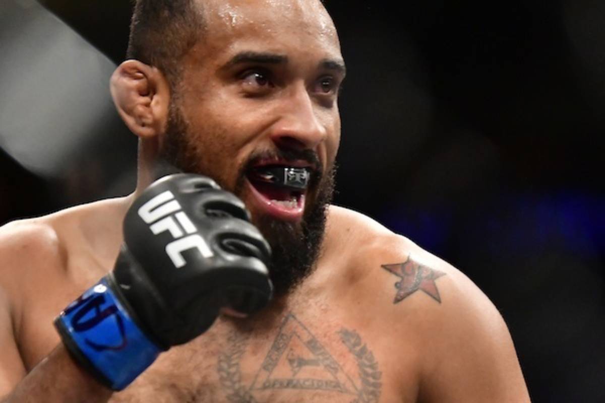 Raphael ‘Bebezão’ comemora vaga na ‘Ilha da Luta’ em mesmo evento de seus ídolos