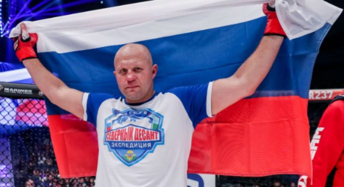 Ex-WWE se coloca à disposição para enfrentar Fedor Emelianenko na Rússia