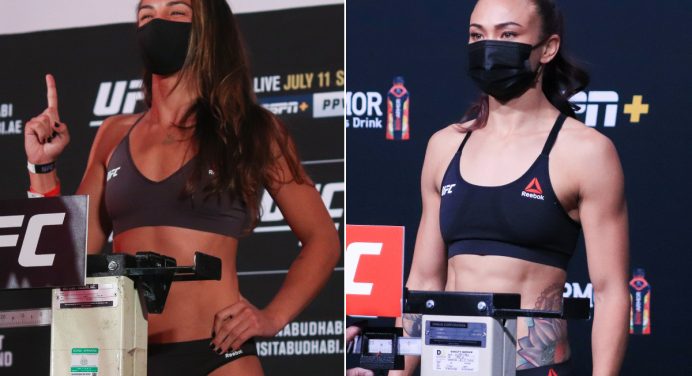 Luta entre Amanda Ribas e Michelle Waterson é retirada do UFC 257