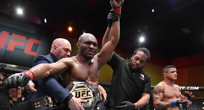 Após superar marca de St-Pierre, Usman reforça desejo de encarar o canadense