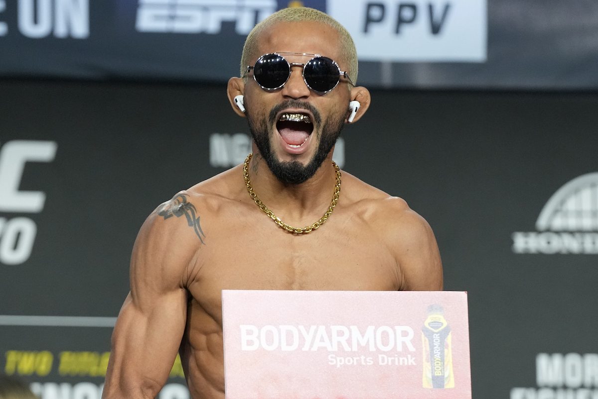 Deiveson faz apelo para Dana ignorar nova luta com Moreno por episódio polêmico