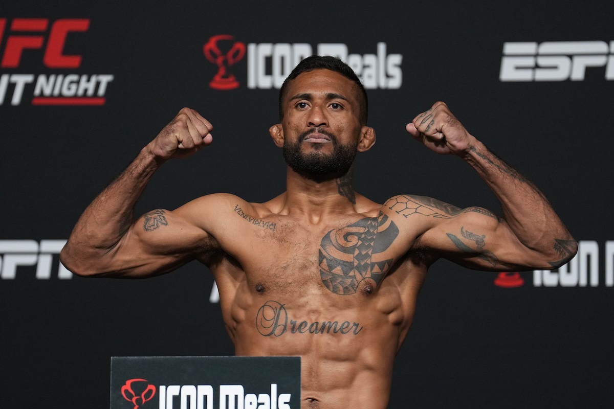 Joanderson ‘Tubarão’ e Francisco Figueiredo faturam R$ 245 mil por atuações no UFC