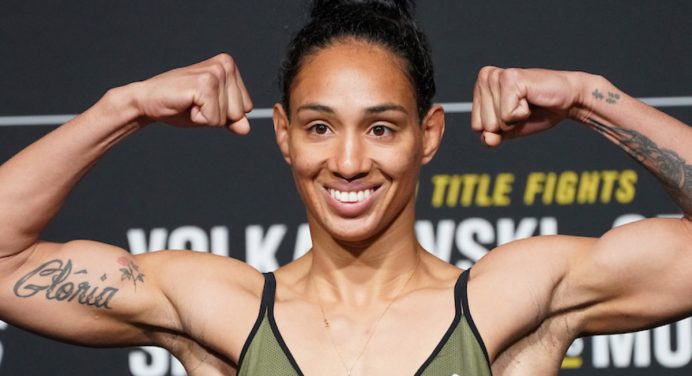 Taila Santos elogia Valentina Shevchenko, mas afirma: “Tem seus pontos fracos”