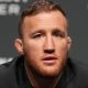 Justin Gaethje em conversa com jornalistas e fãs na coletiva do UFC