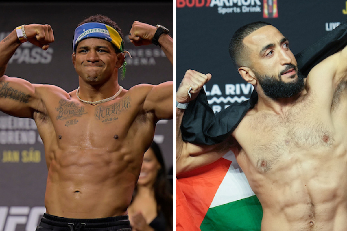 Gilbert Durinho e Belal Muhammad são dois dos principais atletas da divisão dos meio-médios do UFC.