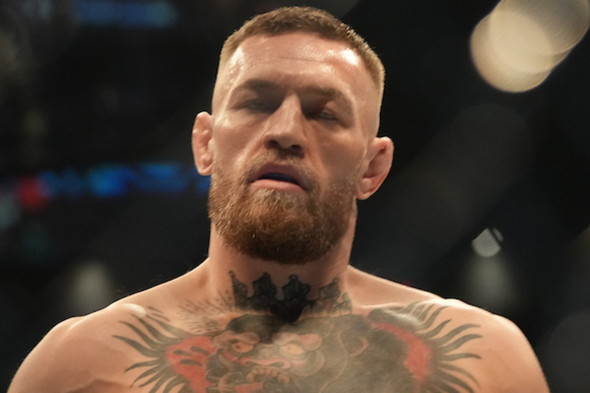 Conor McGregor em ação no UFC