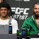 Gilbert Durinho e Jorge Masvidal não aprovaram anúncio feito por Dana White no UFC 287.