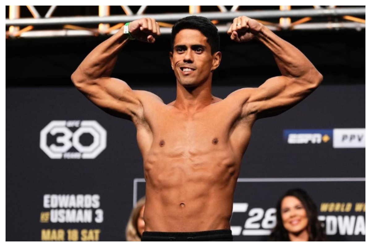 UFC encaminha Jafel Filho vs Juancamilo Ronderos para card em julho