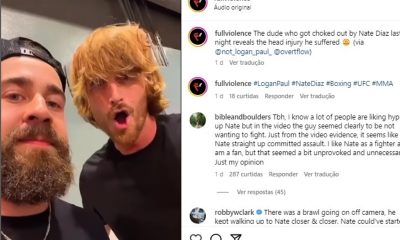 Sósia de Logan Paul se pronuncia após confusão com Nate Diaz