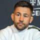 Pedro Munhoz atende jornalistas no media day do UFC