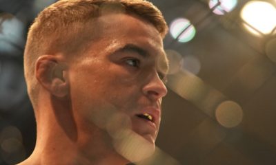 Dustin Poirier em ação contra Charles Do Bronx no UFC