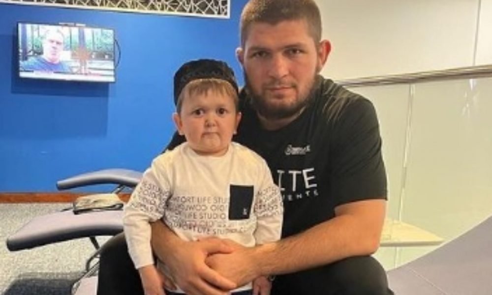 Hasbulla é bem próximo de figuras do ramo das lutas, como Khabib Nurmagomedov e Islam Makhachev