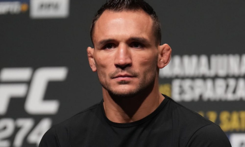 Michael Chandler participa de coletiva de imprensa do UFC