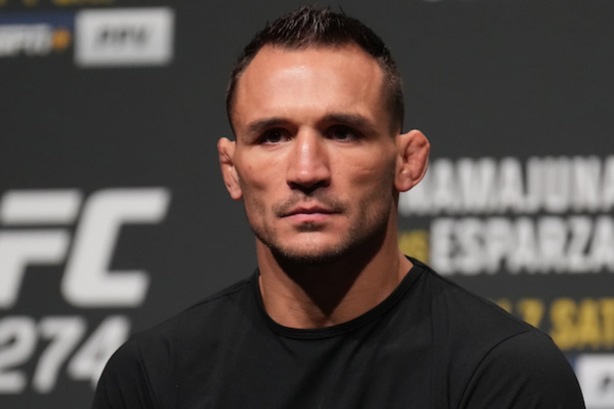 Michael Chandler participa de coletiva de imprensa do UFC
