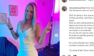 Tainara Lisboa luta contra Jessica Rose-Clark no UFC