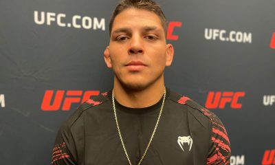Brunno Hulk posa para foto no media day do UFC Vegas 76.