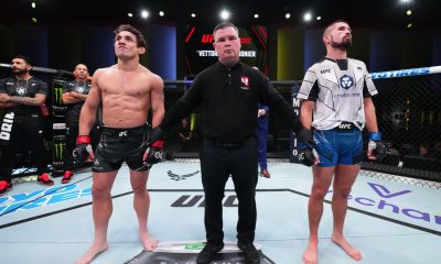 O 'VAR' roubou a cena no card preliminar do UFC Vegas 75