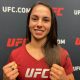 Ariane Lipski posa para foto durante o media day do UFC Vegas 76