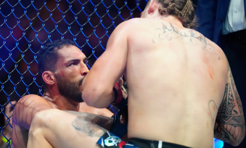 Bruno Blindado perde luta para Brendan Allen no UFC