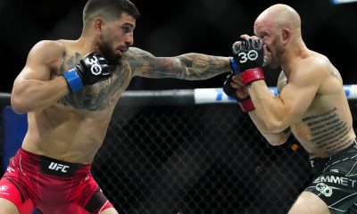 Ilia Topuria venceu Josh Emmett na luta principal do UFC Jacksonville