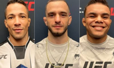 Joaquim Silva, Lucas Almeida e Nikolas Motta são três dos representantes do Brasil no UFC Vegas 75