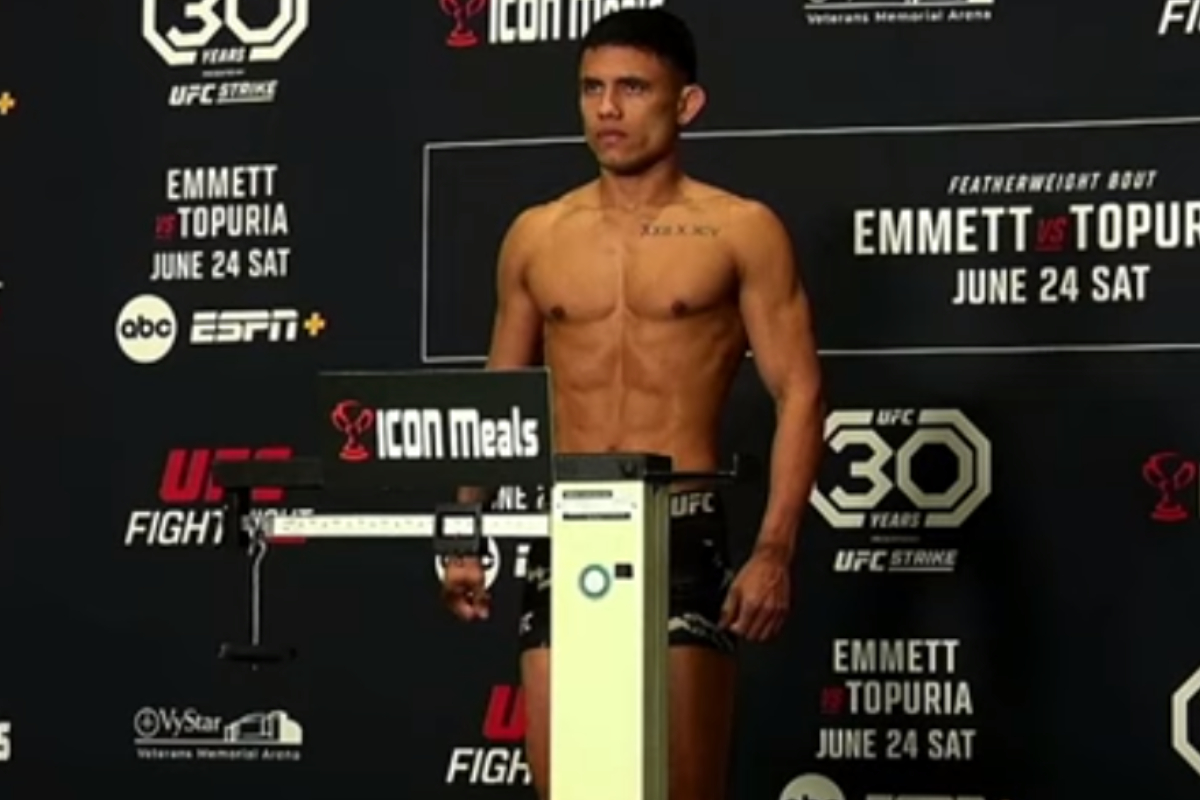 Kleydson ‘estoura a balança’ na pesagem e vê luta ameaçada no UFC Jacksonville
