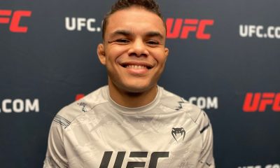Nikolas Motta conversa com a imprensa no media day do UFC Vegas 75