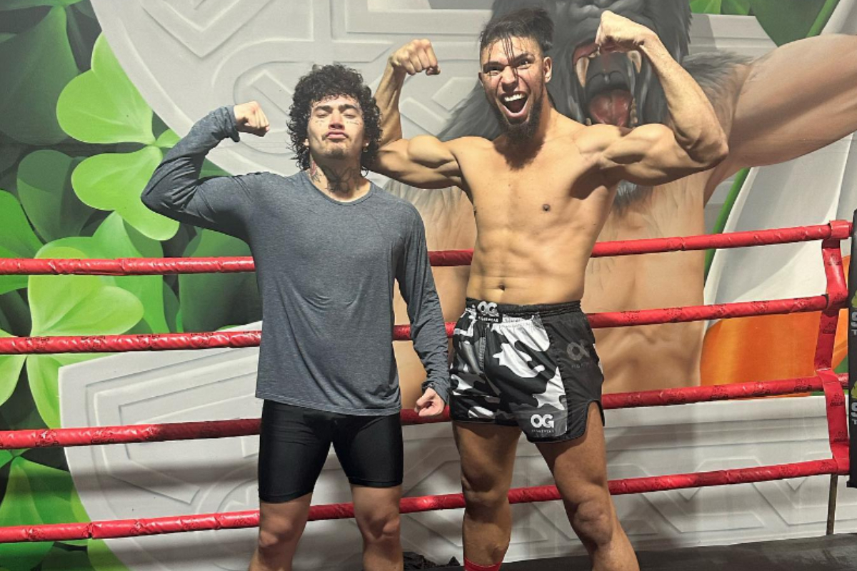 Reforço na preparação! Whindersson Nunes treina ao lado de Johnny Walker