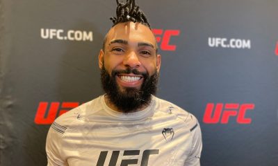 Claudio Ribeiro no media day do UFC 291.