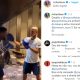 Richarlison e Emerson Royal treinam boxe.