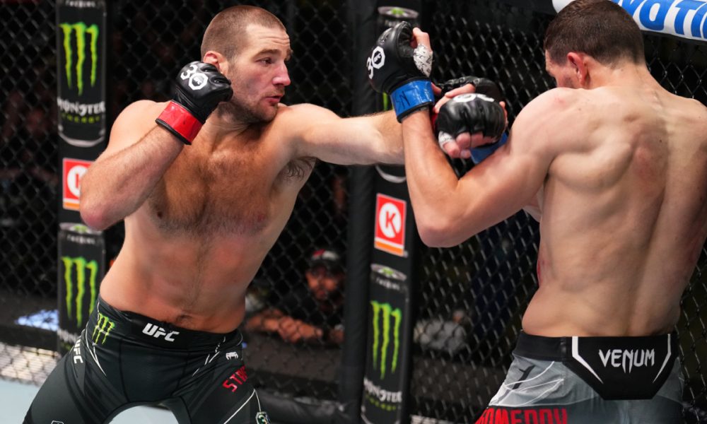 Sean Strickland venceu Abus Magomedov no UFC Vegas 76.