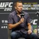 GSP participa de coletiva durante a semana da luta do UFC 290