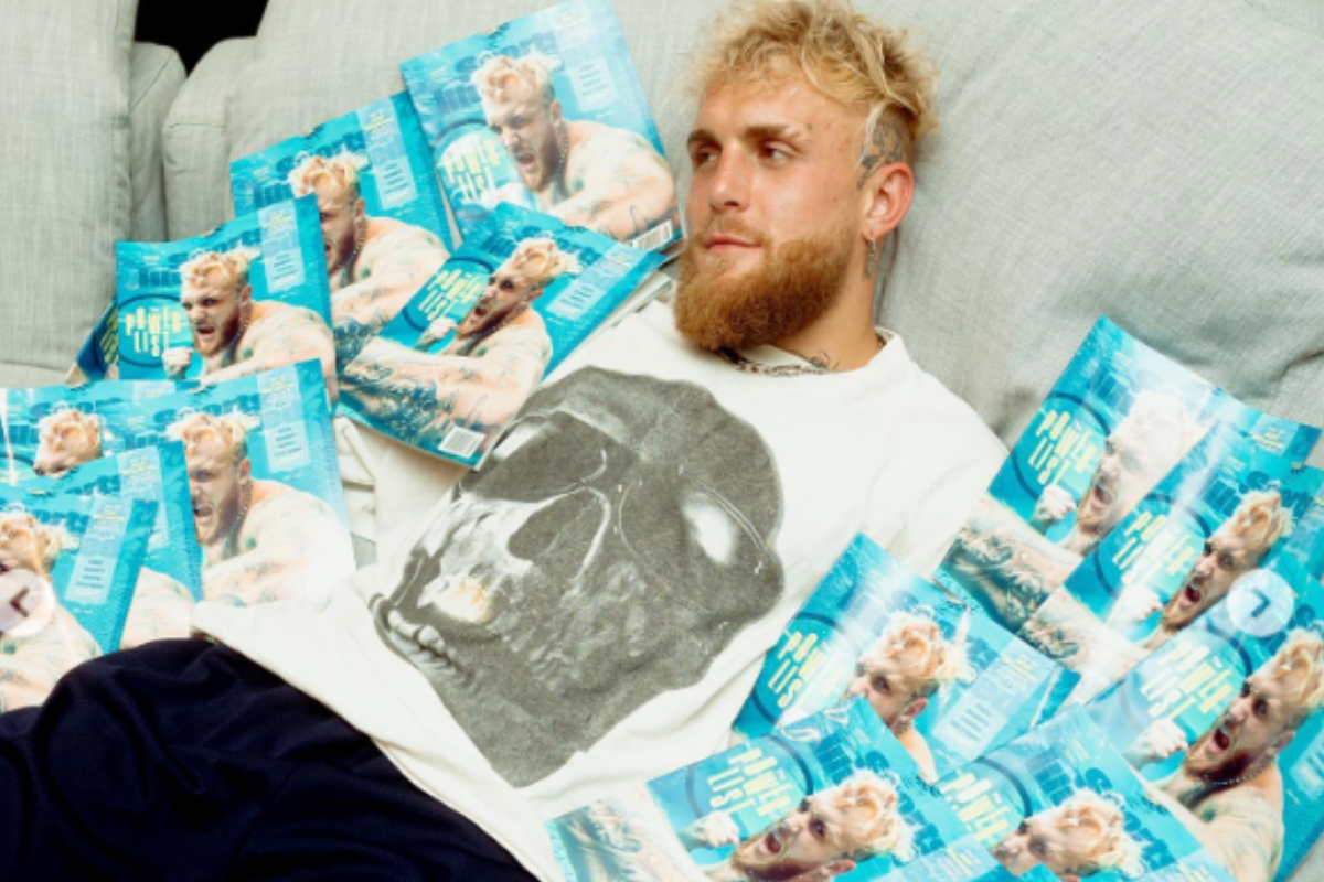 Capa de revista! Jake Paul desponta entre as 50 figuras mais influentes do esporte