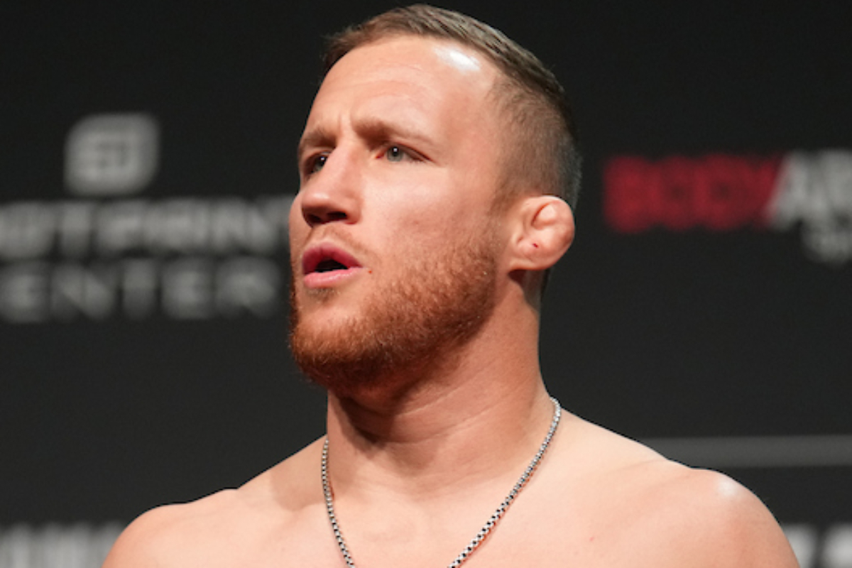 Justin Gaethje é ex-campeão interino do peso-leve do UFC e um dos melhores lutadores da história da categoria