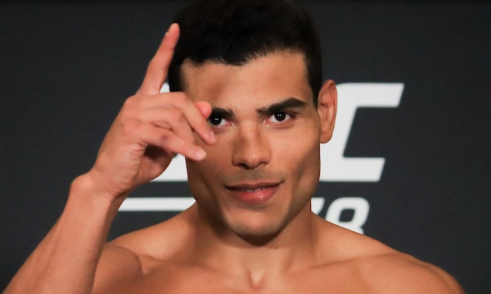 Paulo Borrachinha é um dos principais lutadores brasileiros no MMA