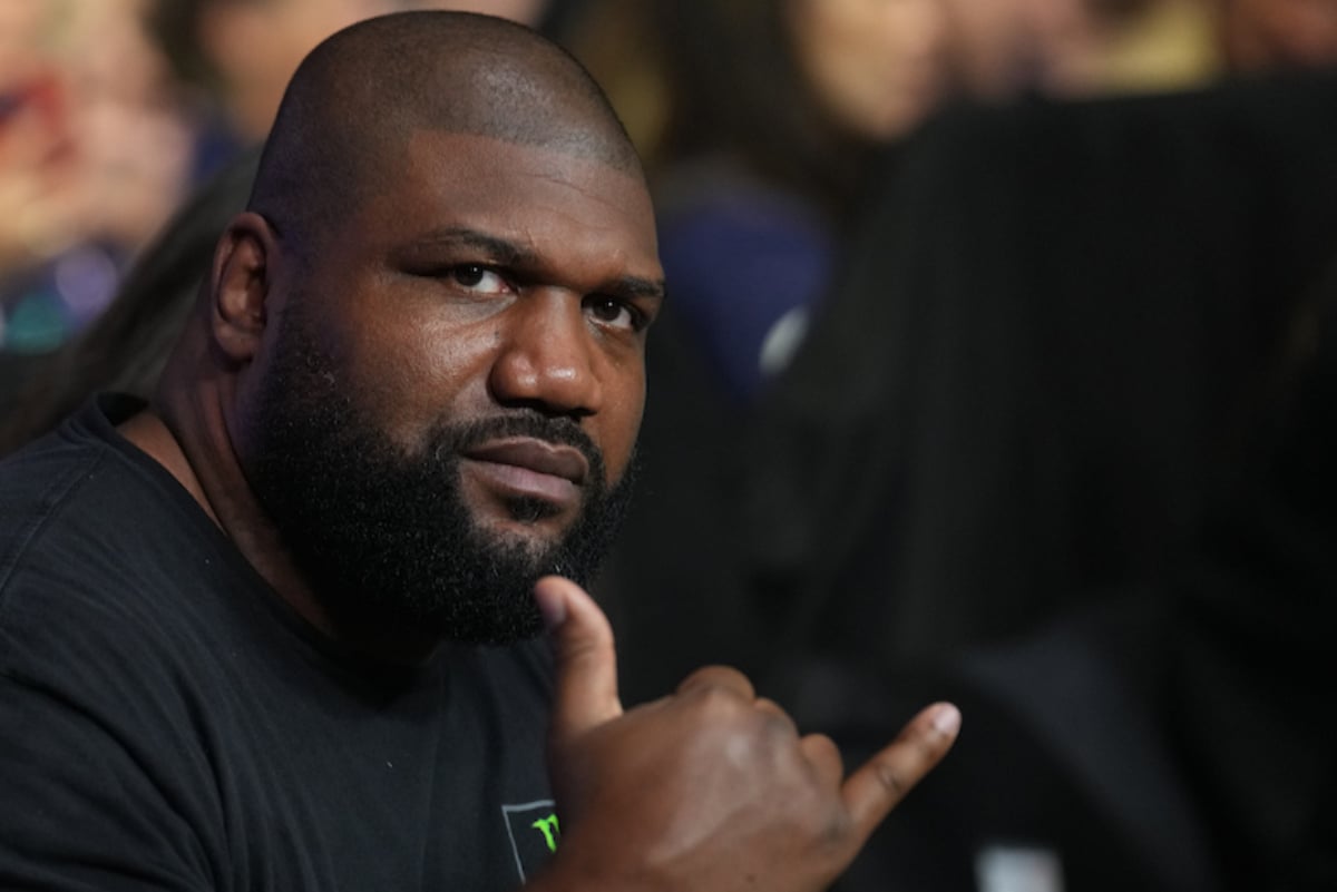 Rampage marca presença em evento do UFC