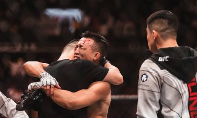 Zumbi Coerano chora com sua equipe após anunciar aposentadoria.