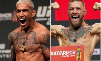 Ex-campeões dos pesos-leves do UFC, Conor e Charles trocaram farpas nas redes sociais.