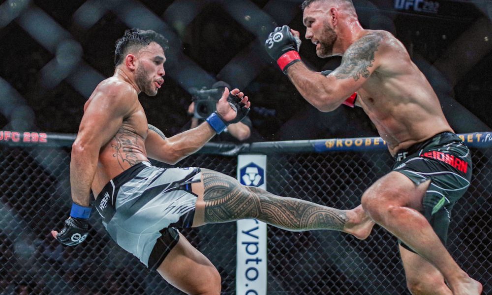 Chris Weidman perdeu para Brad Tavares no UFC 292