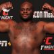 Derrick Lewis passa pela balança antes de duelo no UFC