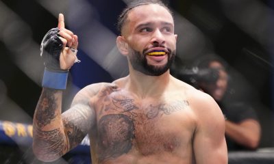 Isaac Dulgarian em ação pelo UFC Vegas 78