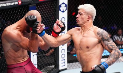 Marco Tulio ataca rival em sua luta no Contender Series