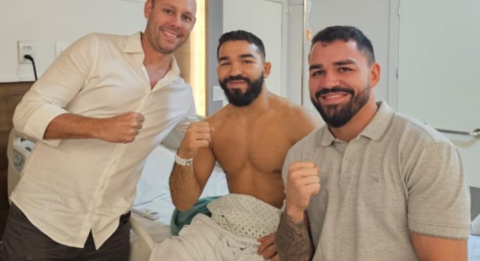 Patrício Pitbull passa por cirurgia na coluna e tem retorno previsto somente em 2024