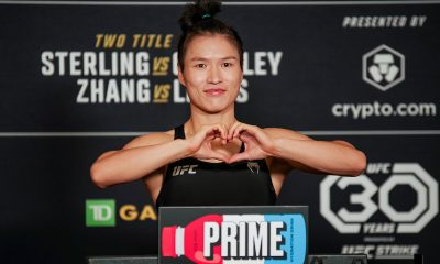 Weili Zhang venceu a balança na pesagem do UFC 292