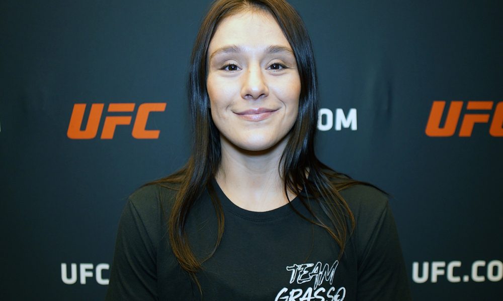 Alexa Grasso concede entrevista para a Ag Fight em Las Vegas