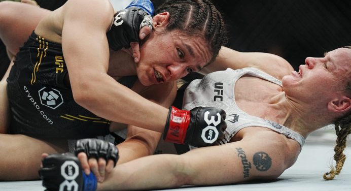 Dirigente do UFC reage com surpresa ao empate entre Grasso e Valentina; veja